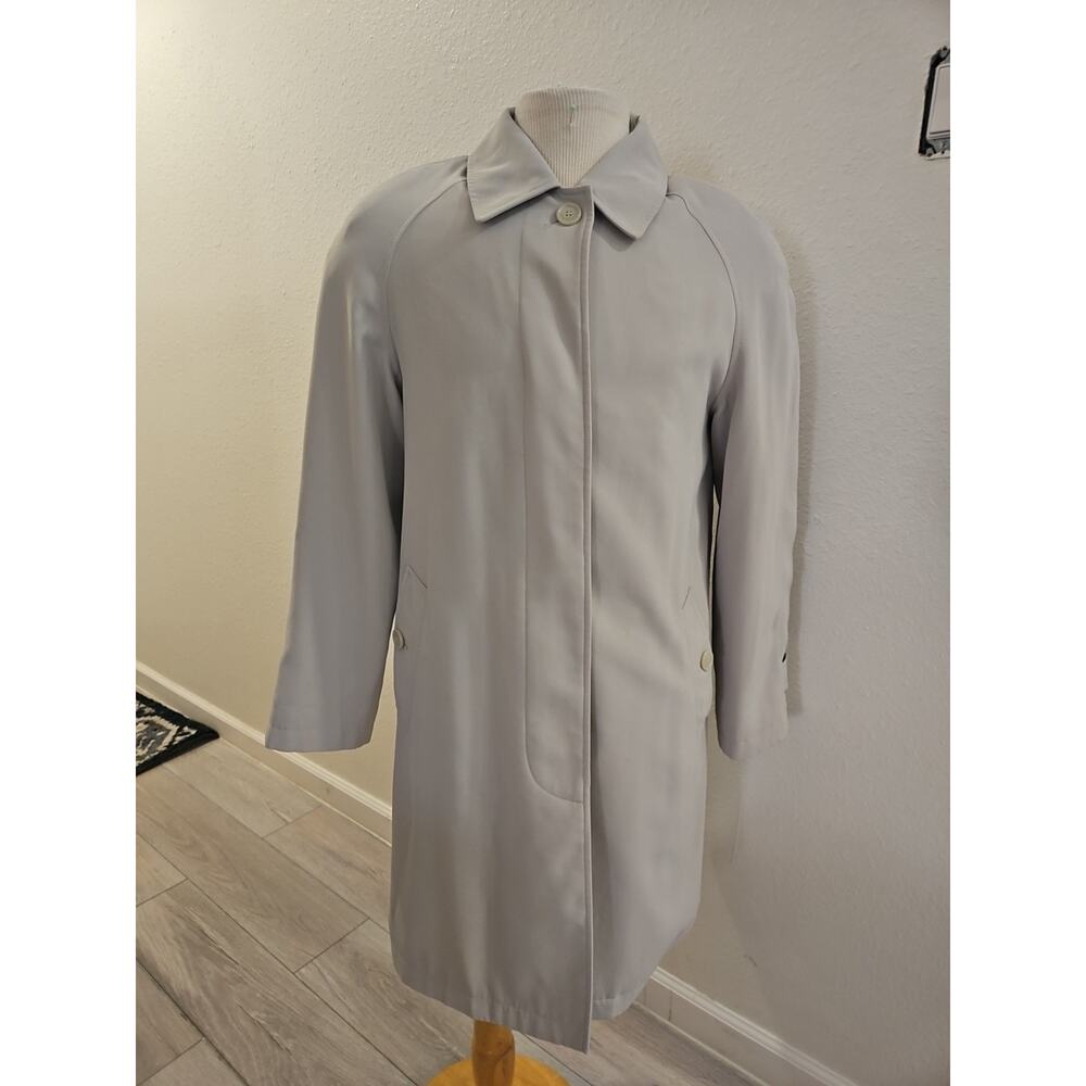 Preston & York Ladies Ivory/Cream Trench Coat‎ Size 10